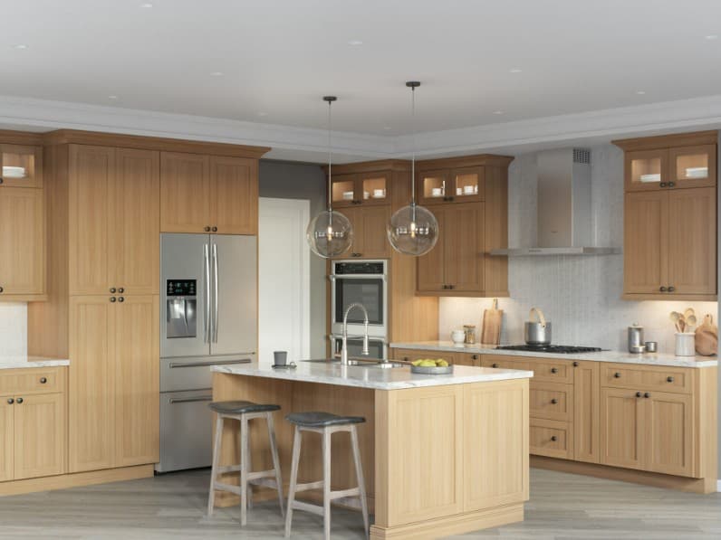 Hudson White Rift Oak